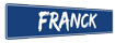 Plaque personnalisée avec prénom ou nom