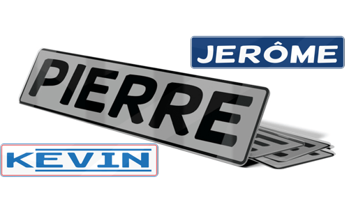 Plaque Personnalisée Prénom