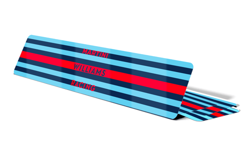 Plaque d'Immatriculation Décorative Martini Racing