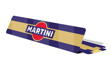 Plaque d'Immatriculation Décorative Martini