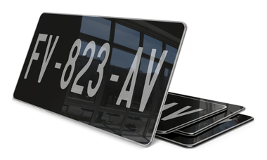 Plaque Immatriculation US 1 ligne