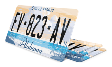 Plaque immatriculation Alabama Sweet Home USA 30x15