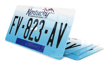 Plaque immatriculation Kentucky USA 30x15