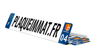 Plaque immat
