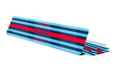 Plaque d'Immatriculation Décorative Martini Racing