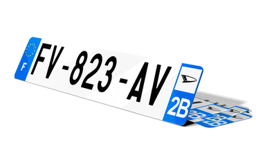 Plaque d'immatriculation DAIHATSU