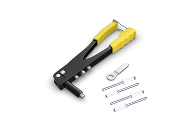 Kit Riveteuse & rivets Blancs