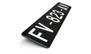 Plaque immatriculations collection voiture 52x11
