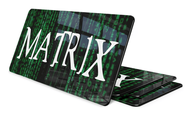 Plaque décorative Matrix personnalisable