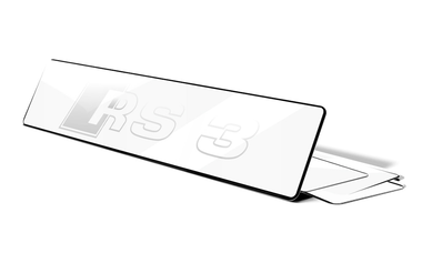Plaque d'Immatriculation Décorative Audi RS3