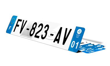 Plaque d'Immatriculation Décorative Audi S6