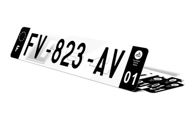 Plaque d'Immatriculation Décorative Audi RS4