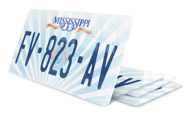 Plaque immatriculation Mississippi USA 30x15