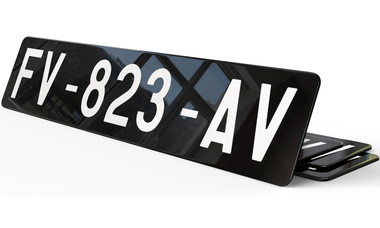 Plaque immatriculations collection voiture 52x11