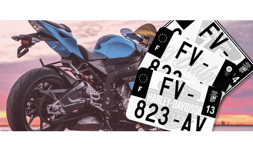 Plaque immatriculation par Marque de Moto