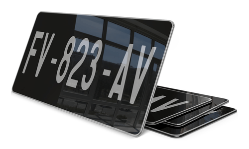 Plaque Immatriculation US 1 ligne