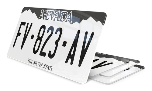 Plaque immatriculation Nevada 3 USA 30x15cm