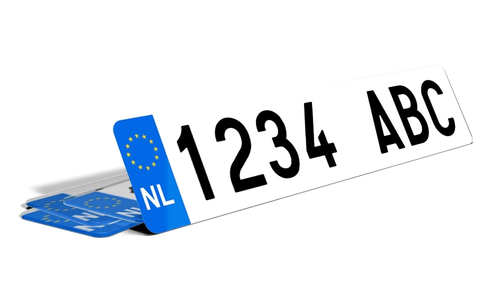 Plaque immatriculation Pays Bas