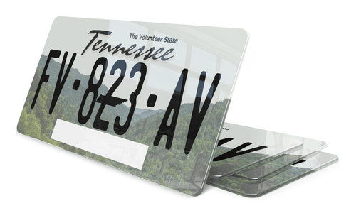 Plaque immatriculation Tennessee USA 30x15