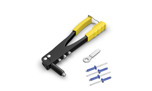 Kit Riveteuse & rivets Bleus