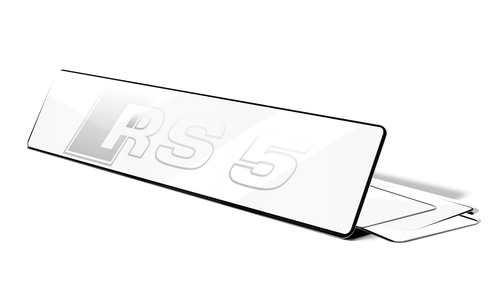 Plaque d'Immatriculation Décorative Audi RS5