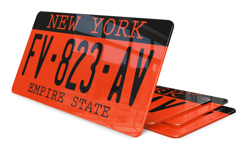 Plaque immatriculation New York 3 USA 30x15cm