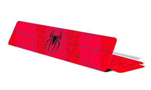 Plaque décorative fond logo Spiderman