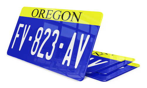 Plaque immatriculation Oregon USA 30x15cm