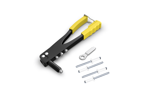 Kit Riveteuse & rivets Blancs