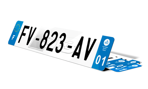 Plaque d'Immatriculation Décorative Audi S3
