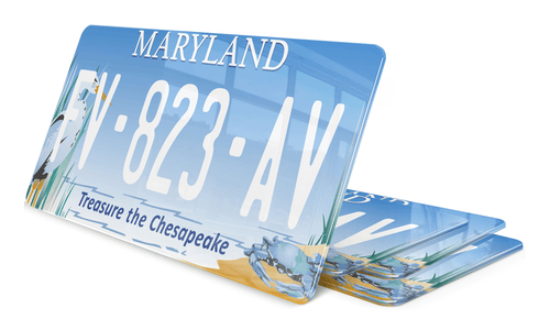 Plaque immatriculation Maryland 2 USA 30x15