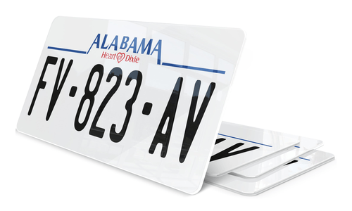 Plaque immatriculation Alabama USA 30x15cm
