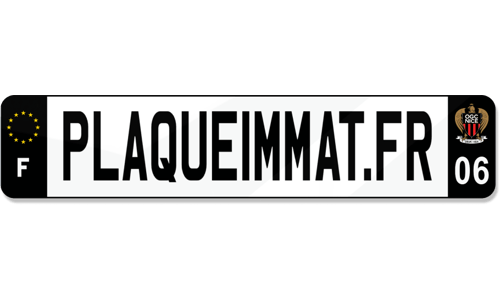 Plaque immatriculation OGC Nice