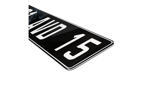 Plaque immatriculation Collection Ancien Format