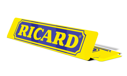 Plaque d'Immatriculation Décorative Ricard