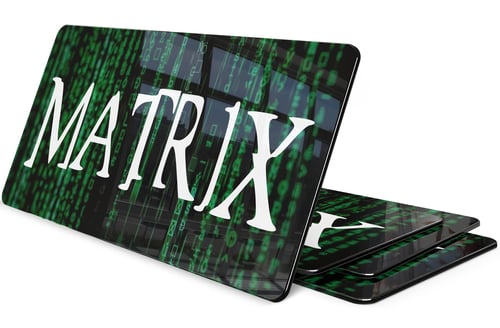 Plaque décorative Matrix personnalisable