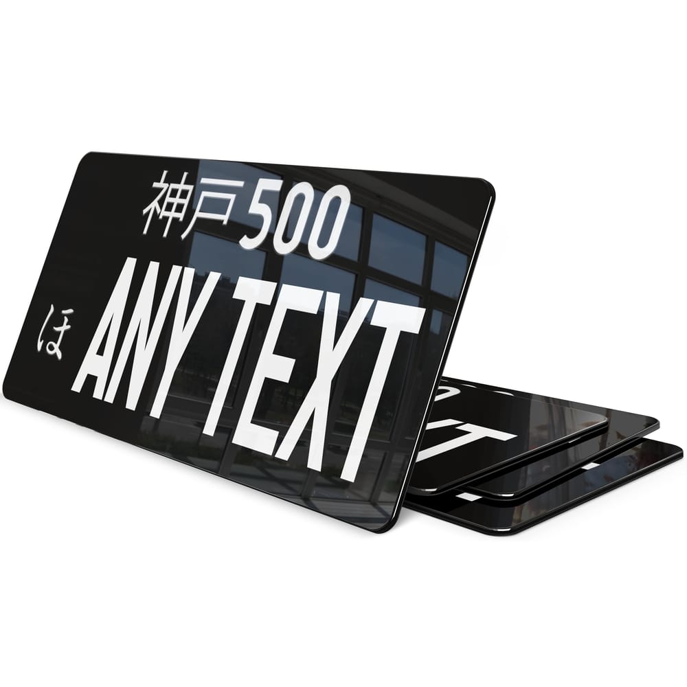 Plaque Voiture Ventouse Humour Connard à Bord Stickers Connare à Bord à