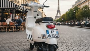 Plaque scooter 50cc : ce qu'il faut savoir