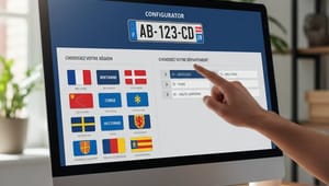 Personnaliser sa plaque légalement : ce qui est autorisé en 2026