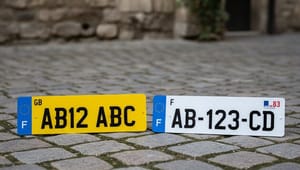 Plaque française vs plaque britannique : avant et après Brexit