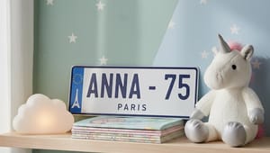 10 plaques prénom pour bébé : offrir un cadeau original