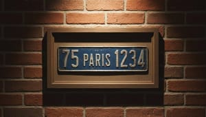 Comment encadrer une plaque ancienne pour la déco