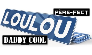 Plaque Personnalisée Surnom