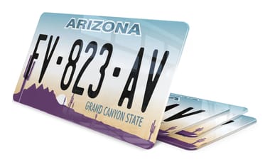 Plaque immatriculation Arizona USA 30x15cm
