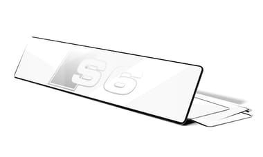 Plaque d'Immatriculation Décorative Audi S6