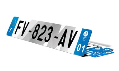 Plaque d'Immatriculation Décorative BMW M