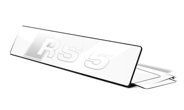 Plaque d'Immatriculation Décorative Audi RS5