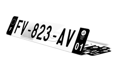 Plaque d'Immatriculation Décorative Audi S5