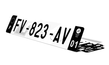 Plaque d'Immatriculation Décorative Audi RS5