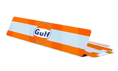 Plaque d'Immatriculation Décorative GULF